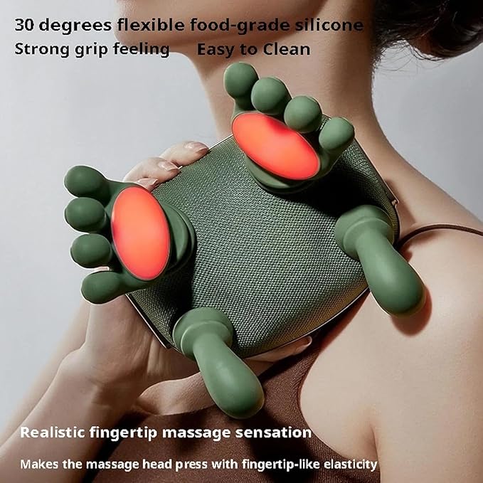 Ergonomic Shiatsu Neck Massager with Heat