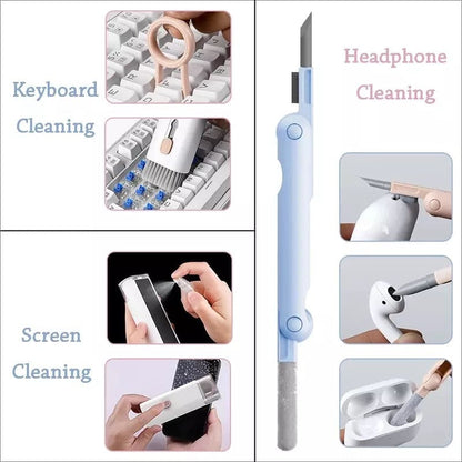 Multifunctional Portable 7-in-1 Headset & Keyboard Cleaning Pen