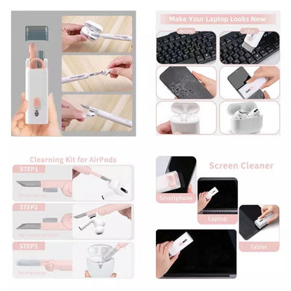Multifunctional Portable 7-in-1 Headset & Keyboard Cleaning Pen
