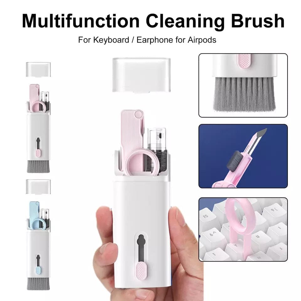 Multifunctional Portable 7-in-1 Headset & Keyboard Cleaning Pen